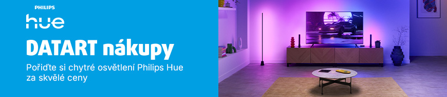 Osvětlení Philips Hue za skvělé ceny během DATART nákupů – DATART