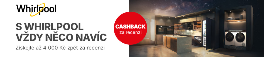 Spotřebiče Whirlpool s cashbackem za recenzi až 4 000 Kč – DATART