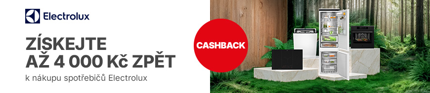 Electrolux Cashback až 4000 Kč - DATART