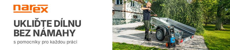 Profesionální stroje Narex pro čistou dílnu i stavbu – DATART