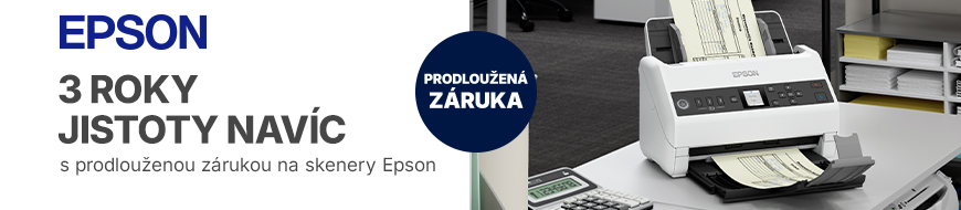 Prodloužená záruka 3 roky na skenery Epson – DATART