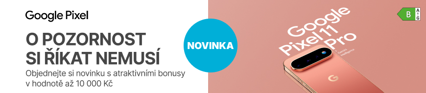 Novinky Google Pixel 11 v prodeji s bonusy – DATART