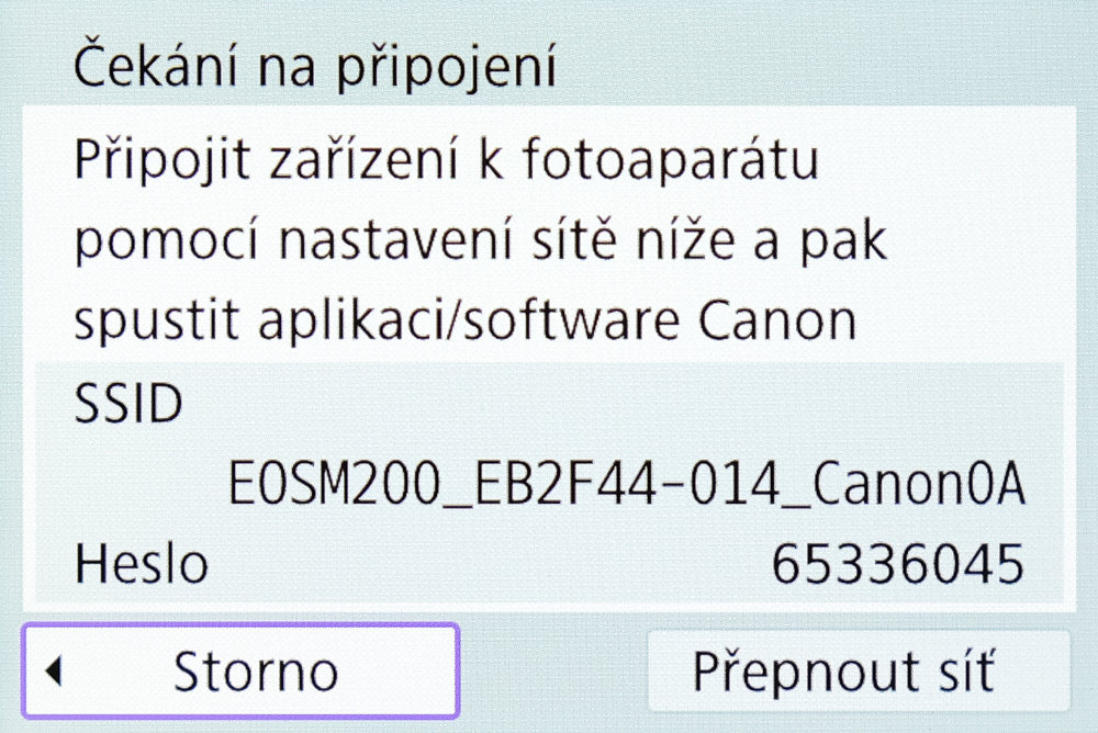 Návod na Canon Camera Connect