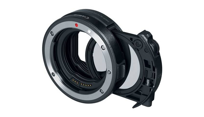 Poznejte řadu objektivů RF pro plnoformátové bezzrcadlovky Canon EOS R Adaptér Canon EF-EOS R s výměnným filtrem C-PL