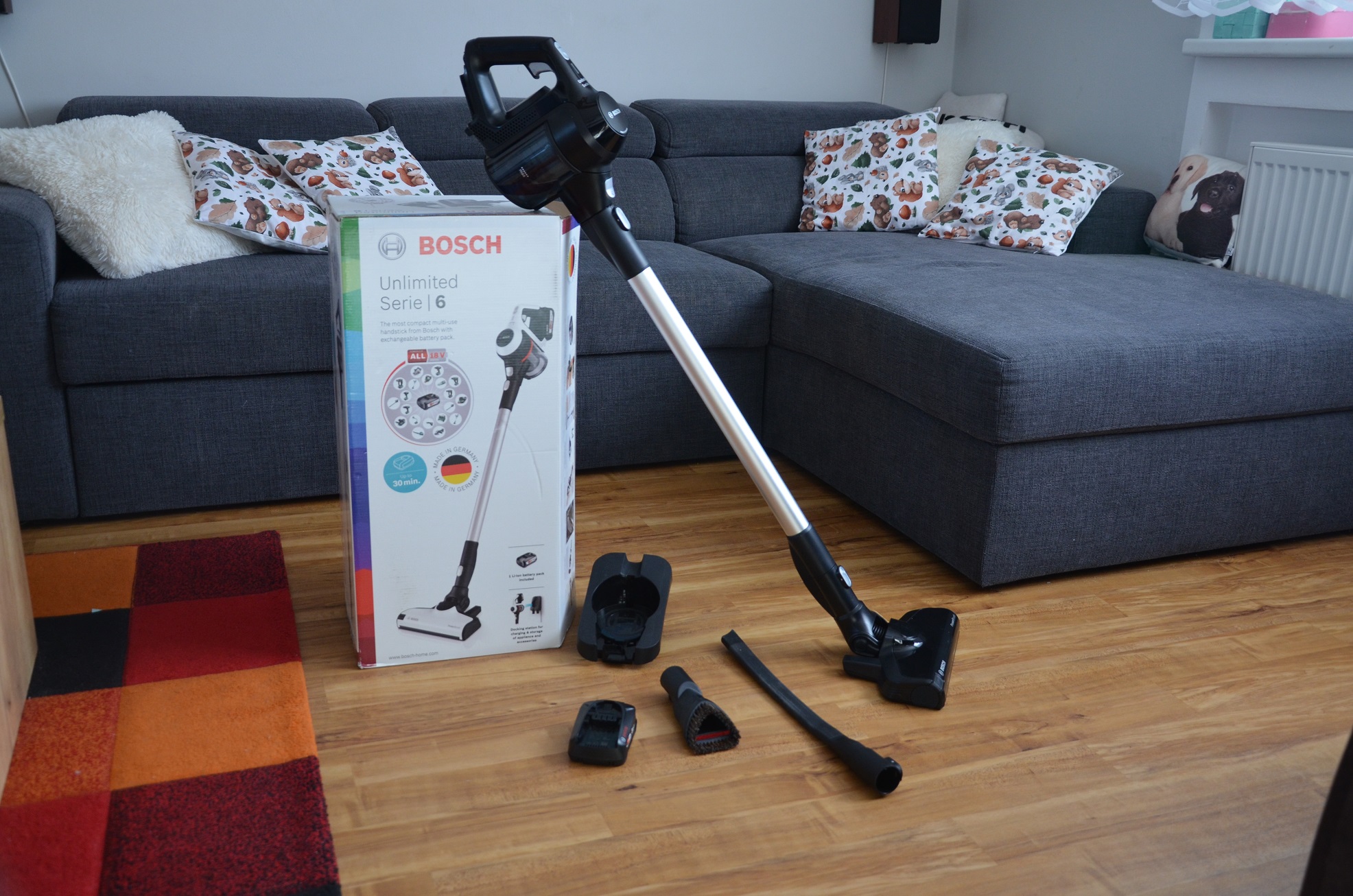Recenze: Tyčový vysavač Bosch Unlimited S6 – úklidový pomocník vždy po ruce bosch recenze tycovy vysavac - 1