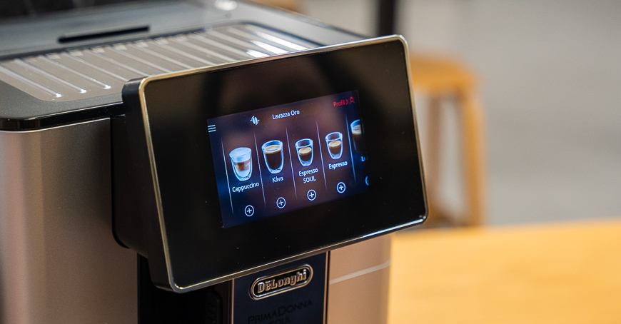 Recenze: Kávovar De'Longhi PrimaDonna Soul - dokonale připravená káva Kávovar_DeLonghi_PrimaDonna_Soul