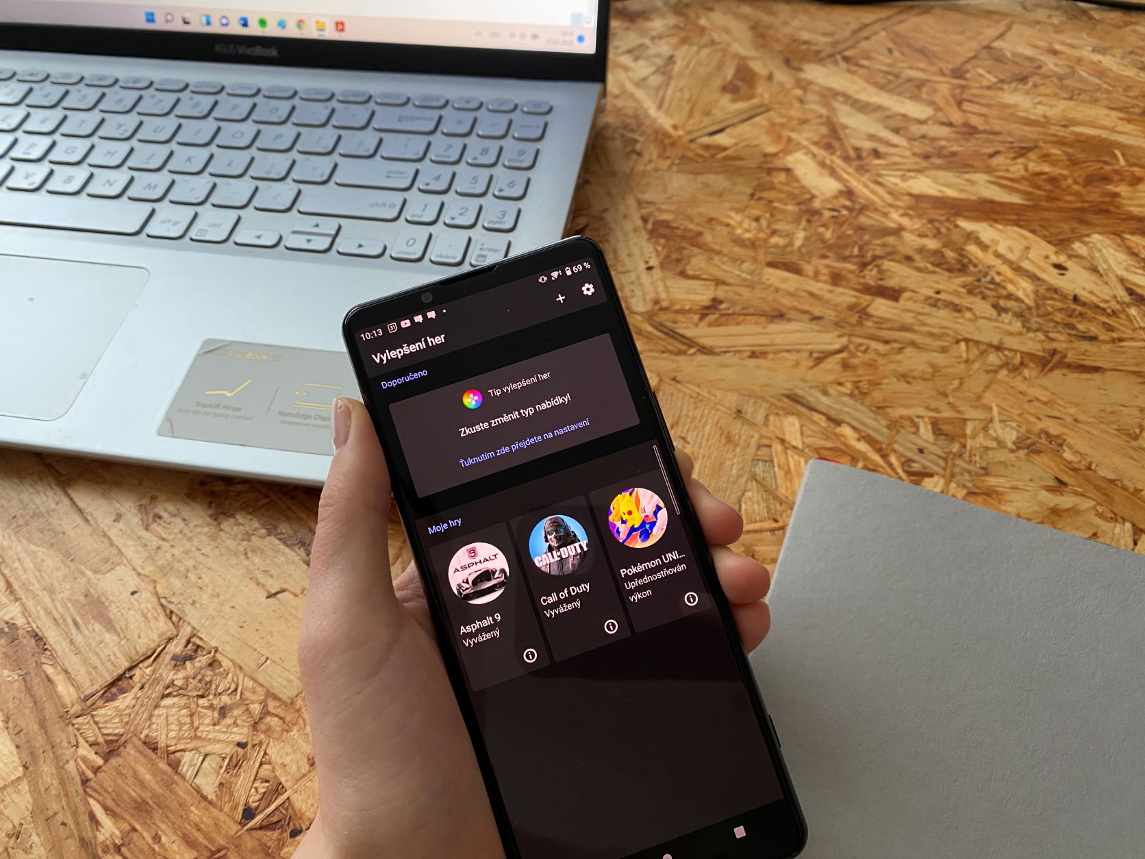 Sony Xperia 5 III – Vylepšení her