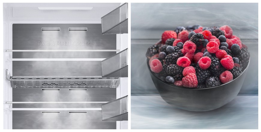 Samsung Bespoke Twin and Metal cooling