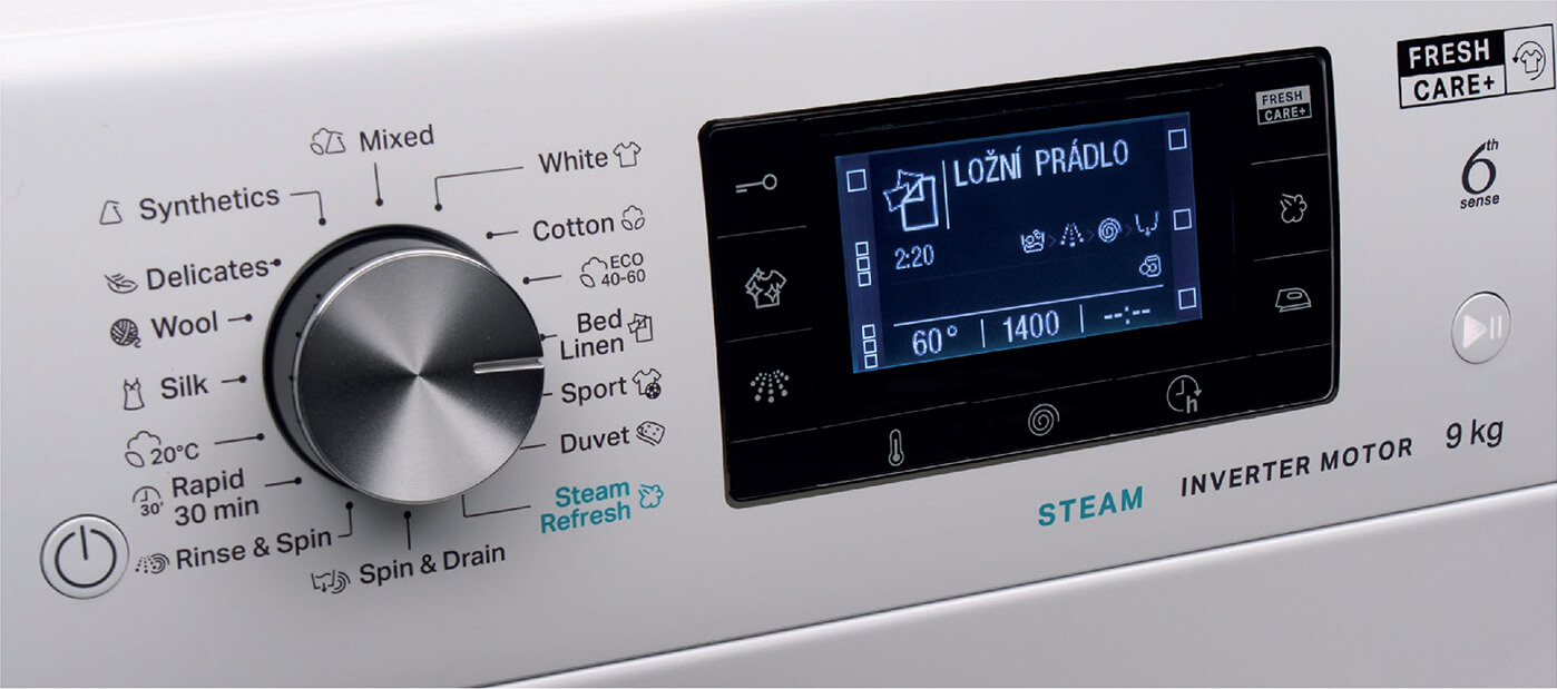 Pračka Whirlpool FreshCare+ pro vás pohlídá svěžest prádla až několik hodin po vyprání Pračka Whirlpool FreshCare+ pro vás pohlídá svěžest prádla až několik hodin po vyprání