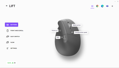 Logitech Lift Vertical Ergonomic