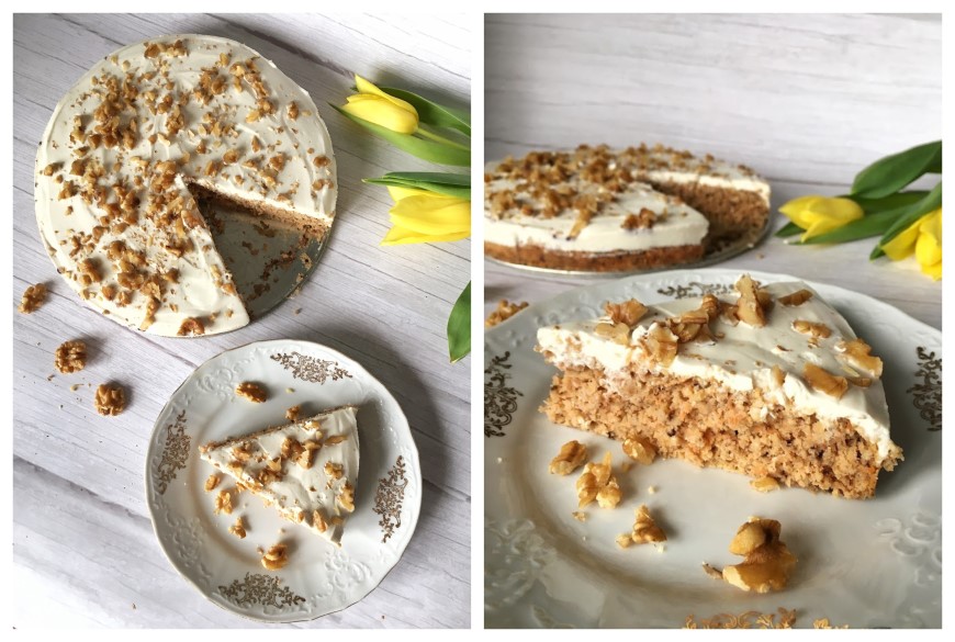 Recept na zdravý mrkvový koláč Mrkvový koláč