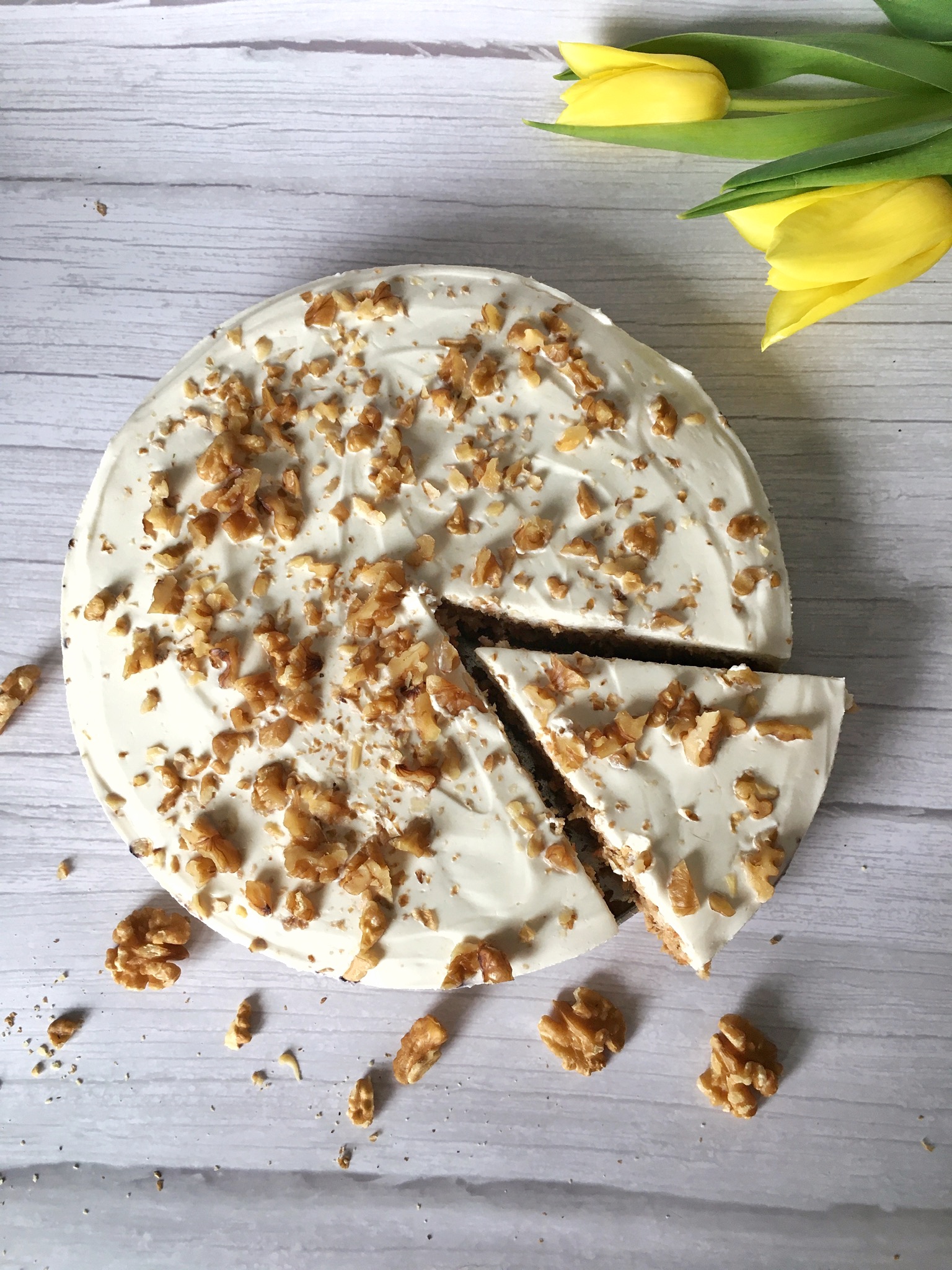 Recept na zdravý mrkvový koláč Mrkvový koláč