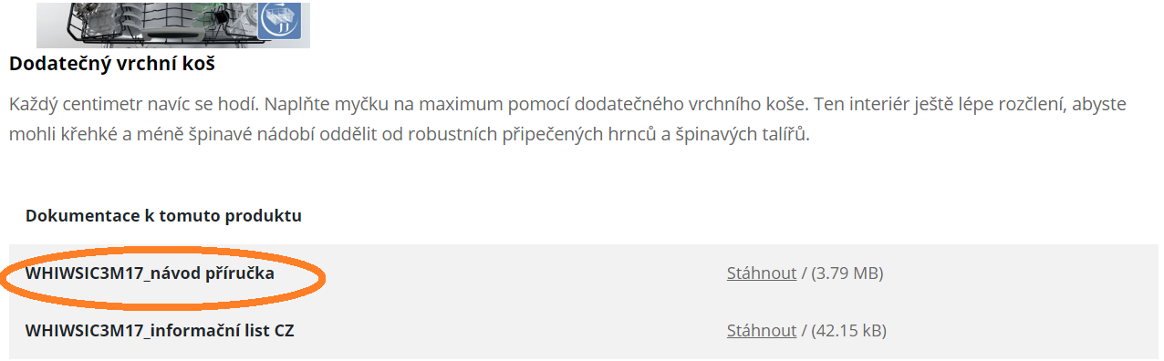 Jak udržovat myčku Whirlpool navody_datart