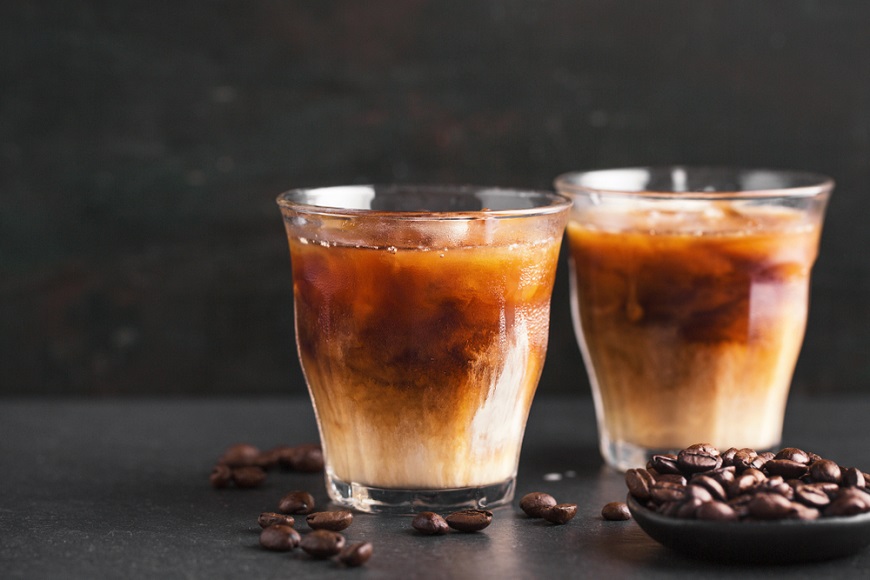espresso se smetanou