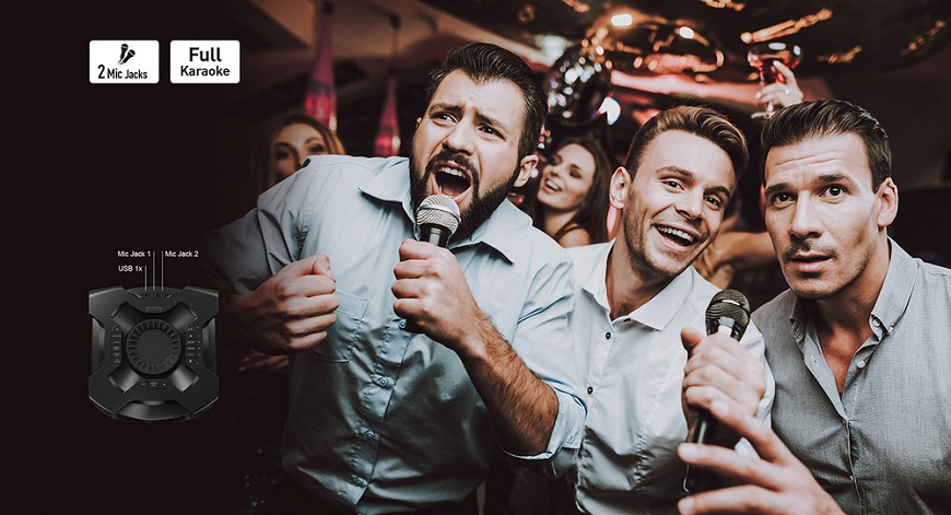 Užijte si dokonalou zábavu s novými party reproduktory Panasonic party reproduktory Panasonic