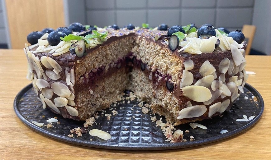 Recept na narozeninový ořechový dort bez laktózy Ořechový dort