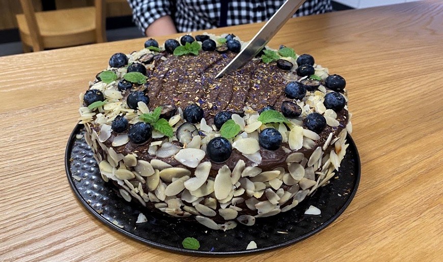 Recept na narozeninový ořechový dort bez laktózy Ořechový dort
