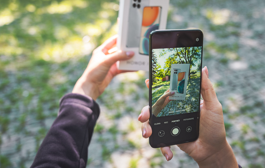 Honor X8 fotoaparat