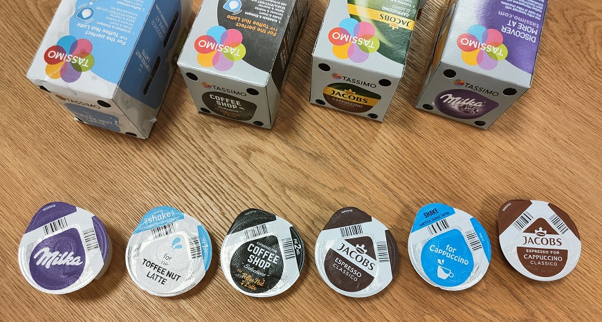 Recenze: Váš každodenní společník – kávovar Bosch Tassimo TAS6503 Tassimo-kapsle