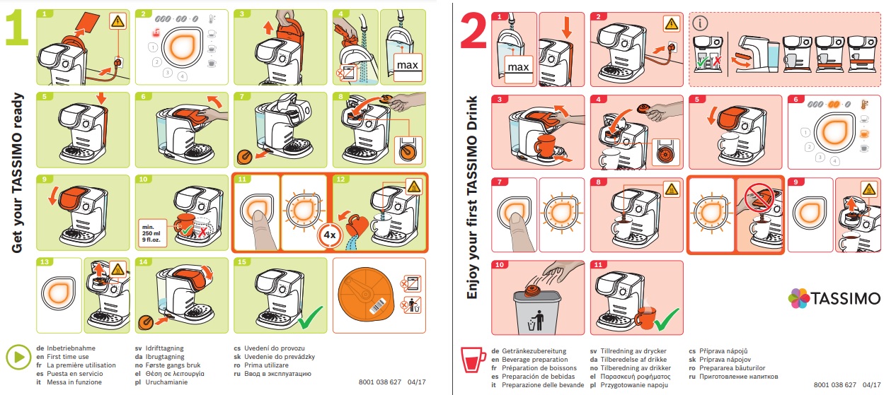Recenze: Váš každodenní společník – kávovar Bosch Tassimo TAS6503 Tassimo-navod