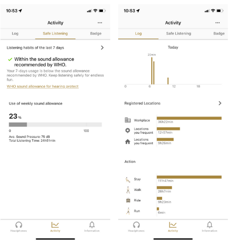 Aplikace Sony Headphones Connect