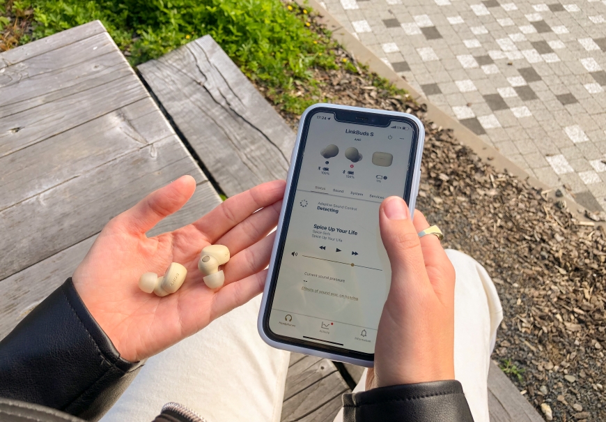 Aplikace Sony Headphones Connect