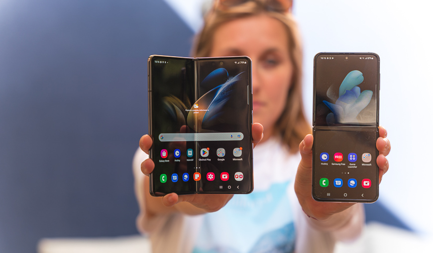 Je to venku! Samsung Galaxy Z Flip4, Z Fold4 a další super novinky odhaleny Galaxy Z Fold4
