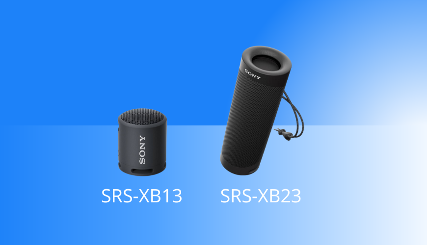 Velký průvodce reproduktory Sony Sony SRS-XB13, Sony SRS-XB23