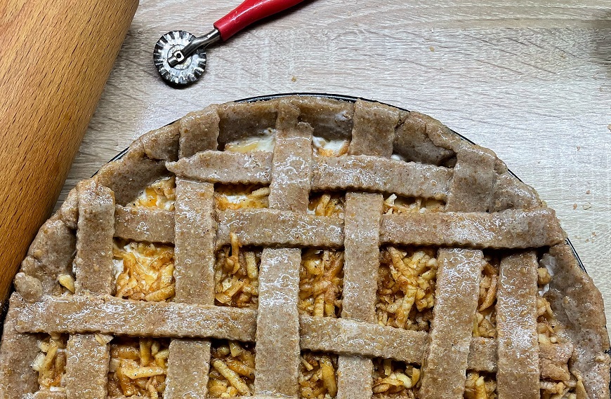 Recept na jablečný koláč - apple pie Jablečný koláč