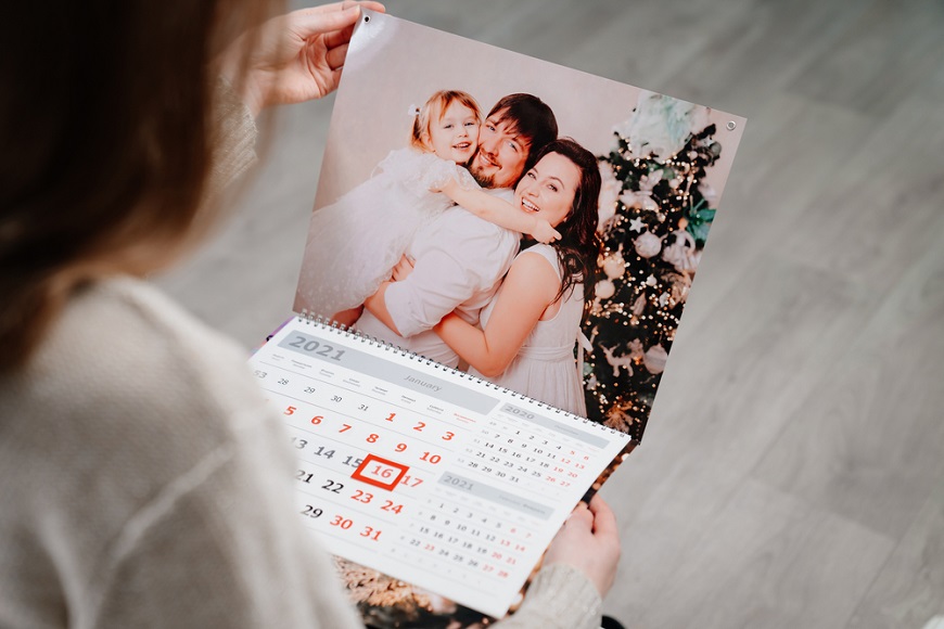 DIY dárky z fotografií: Darujte na Vánoce vzpomínky foto kalendář