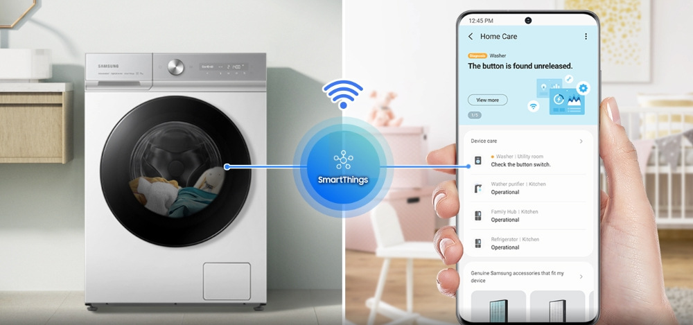 Vánoční atmosféra s prosincovými DATART novinkami je tu! Pračka Samsung WW11BB534DAES7