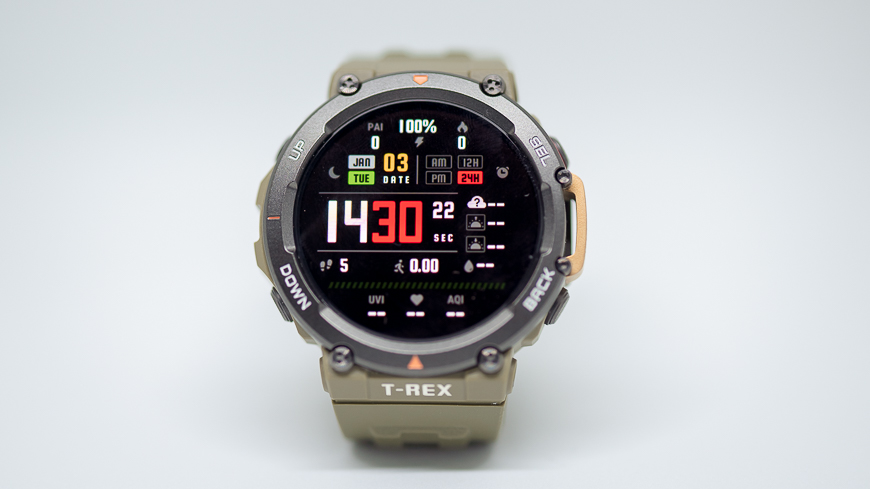 Recenze: Sporttester Amazfit T-Rex 2 se drsných podmínek nezalekne Amazfit T-Rex 2