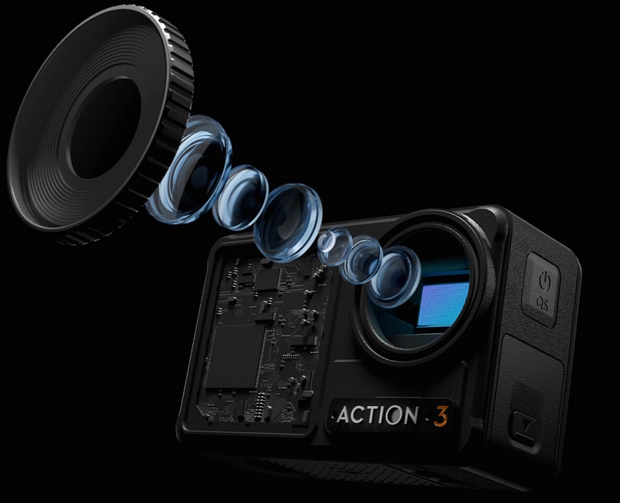 Nová outdoorová kamera DJI Osmo Action 3 Adventure Combo: Dobrodružství bez kompromisů DJI Osmo Action 3 Adventure Combo