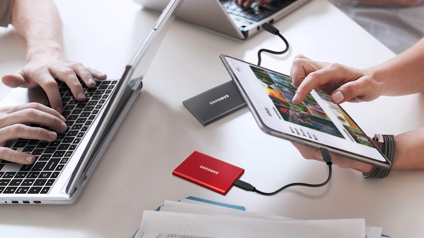 SSD externí Samsung T7 1TB