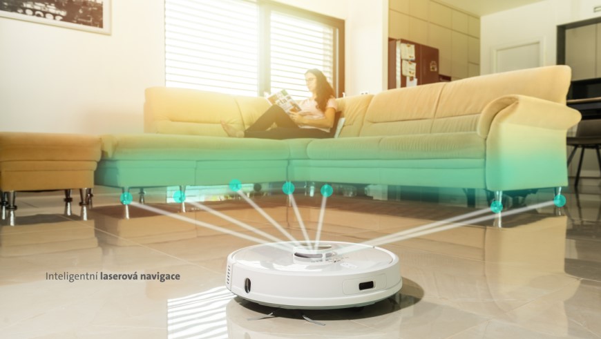 Jak vybrat robotický vysavač? Robotický vysavač s navigací