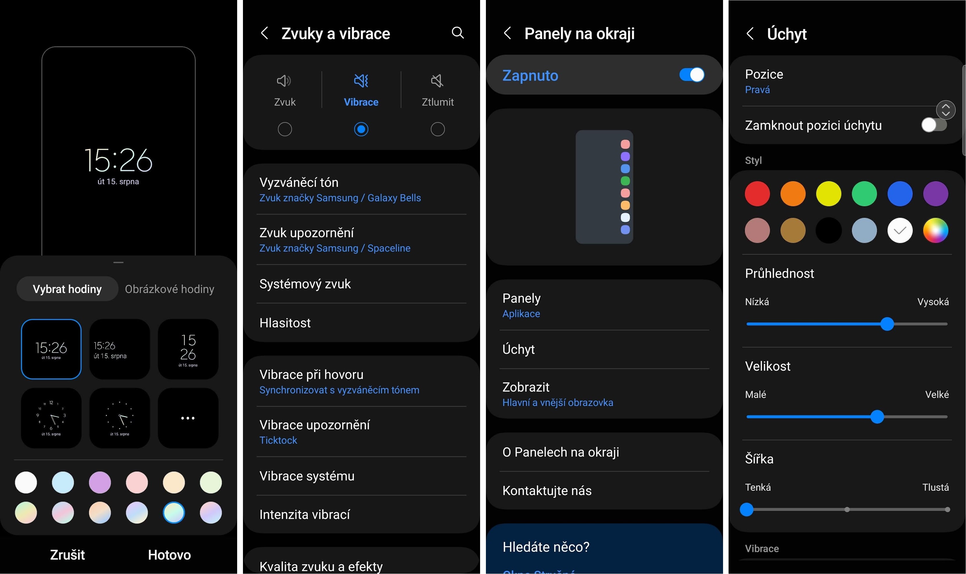 10 tipů: Přizpůsobte si svůj smartphone Samsung Galaxy Přizpůsobení vzhledu Samsung Galaxy