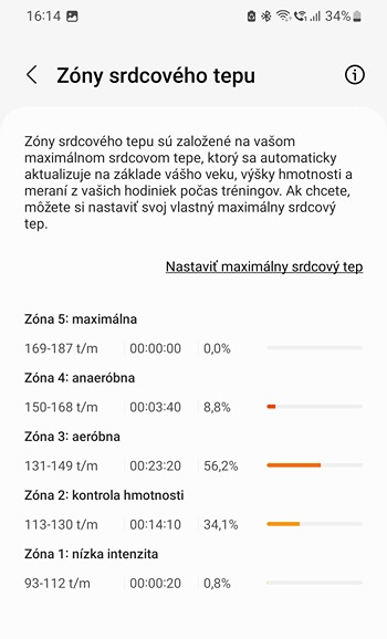měření tepu na chytrých hodinkách