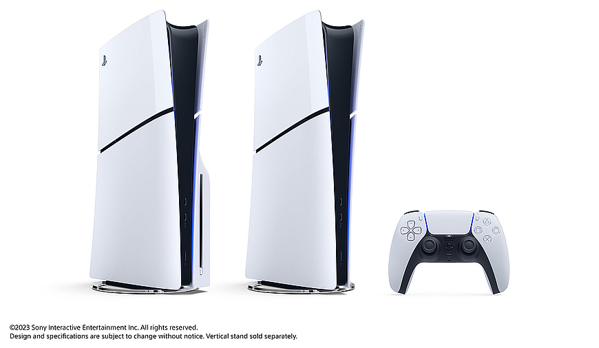 PlayStation 5 přichází v novém, odlehčeném designu PlayStation 5, verze 2023
