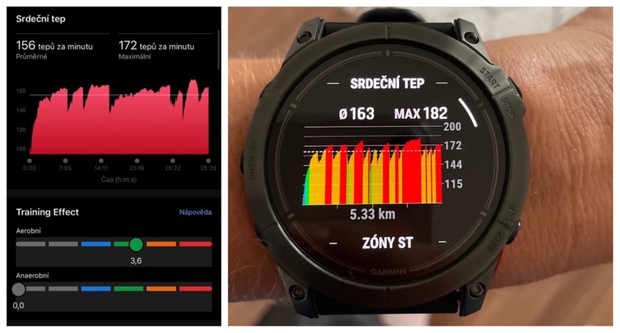 Recenze: Garmin epix Pro (Gen 2) – Zapomeňte na kompromisy! Garmin tepová frekvence
