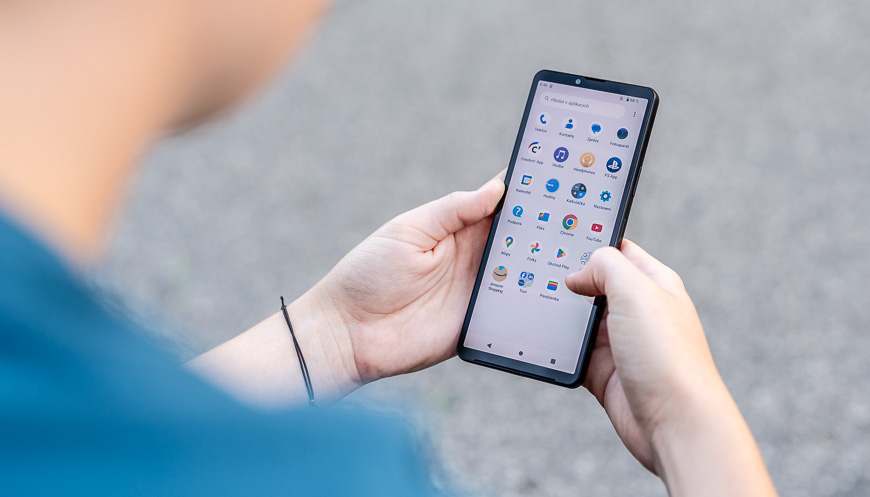 Recenze: Sony Xperia 10 V - Displej jako z televize, zvuk jako z reprobeden Recenze Sony Xperia 10 V