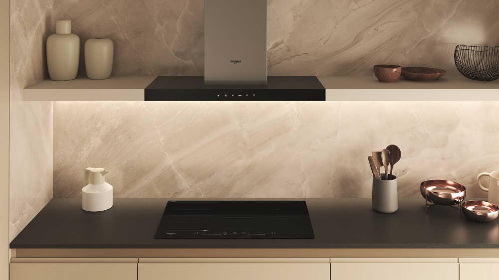 Voda je zázrak! Lesk jako blesk zajistí exkluzivním indukčním deskám Whirlpool jen pár kapek vody Proč vařit na indukci Whirlpool