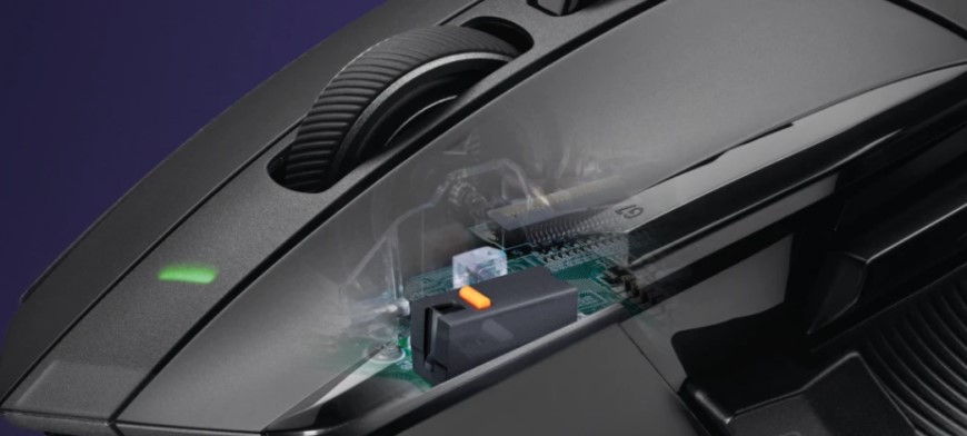 Jak vybrat herní myš? Kolečko myši Logitech