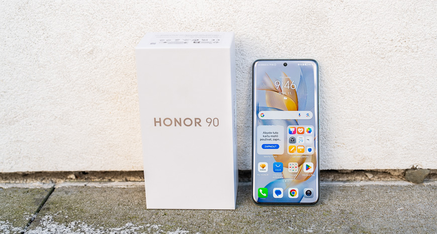Recenze: HONOR 90 zaujme zaobleným designem i 200Mpx foťákem HONOR 90