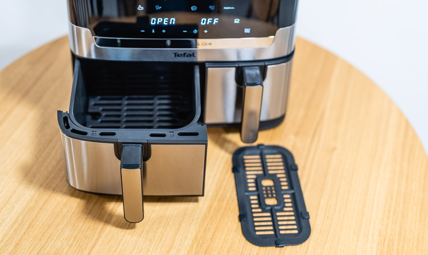Recenze: Fritéza Tefal EY905D10 Dual Easy Fry & Grill pohostí celou rodinu Fritéza Tefal Dual Easy Fry