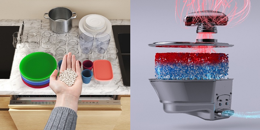 8 vychytávek, které můžete najít u myček Bosch Minerál Zeolith pomáha při sušení nádobí v myčce Bosch