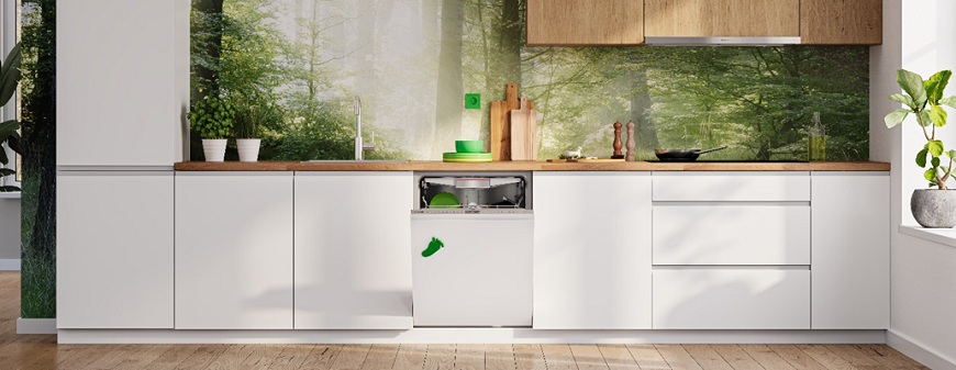 8 vychytávek, které můžete najít u myček Bosch Kuchyně s energeticky úspornou myčkou Bosch