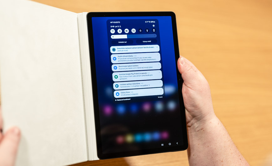 Recenze: Zůstává Samsung Galaxy Tab S9 lídrem na trhu Android tabletů? Výdrž Samsungu Galaxy Tab S9