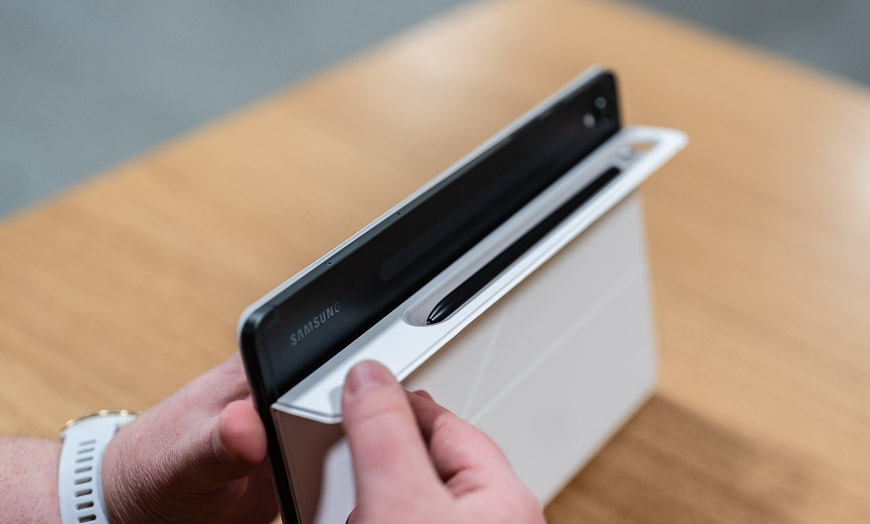 Recenze: Zůstává Samsung Galaxy Tab S9 lídrem na trhu Android tabletů? Pero S Pen Galaxy Tab S9