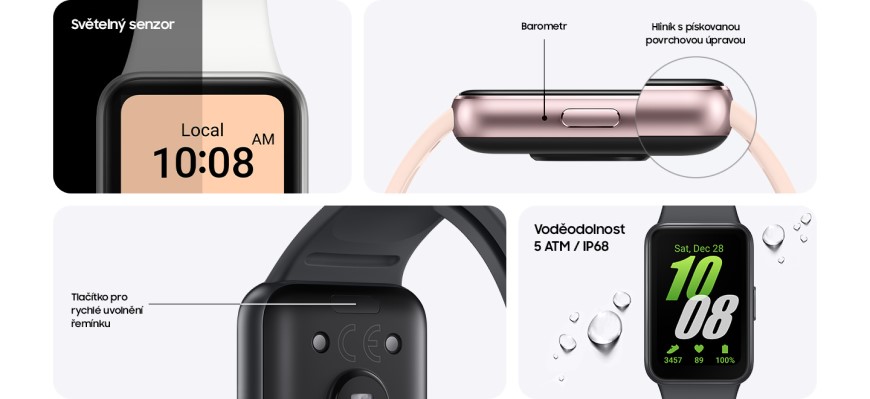 Překonávejte své limity s novinkou Samsung Galaxy Fit3 Galaxy Fit3