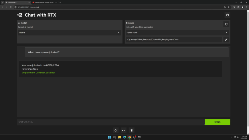 GeForce RTX AI: Co je umělá inteligence a jak si vybrat AI notebook? chat with rtx